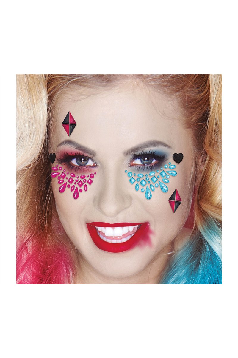 STICKER FACE JEWELS DANGEROUS