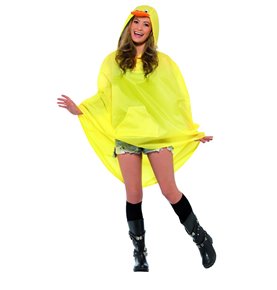 Duck Party Poncho, Yellow