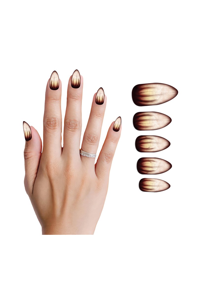 12 WEREWOLF NAILS WITH GLUE