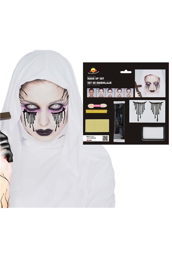 BLOODY NUN MAKEUP SET