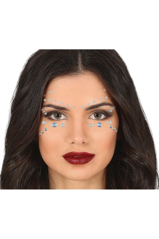 FACIAL JEWELS, EYELASHES & EYEBROWNS, BRILLIANT