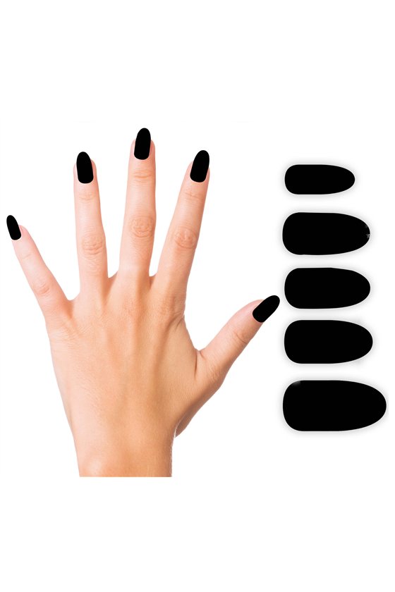 BLISTER 12 BLACK NAILS