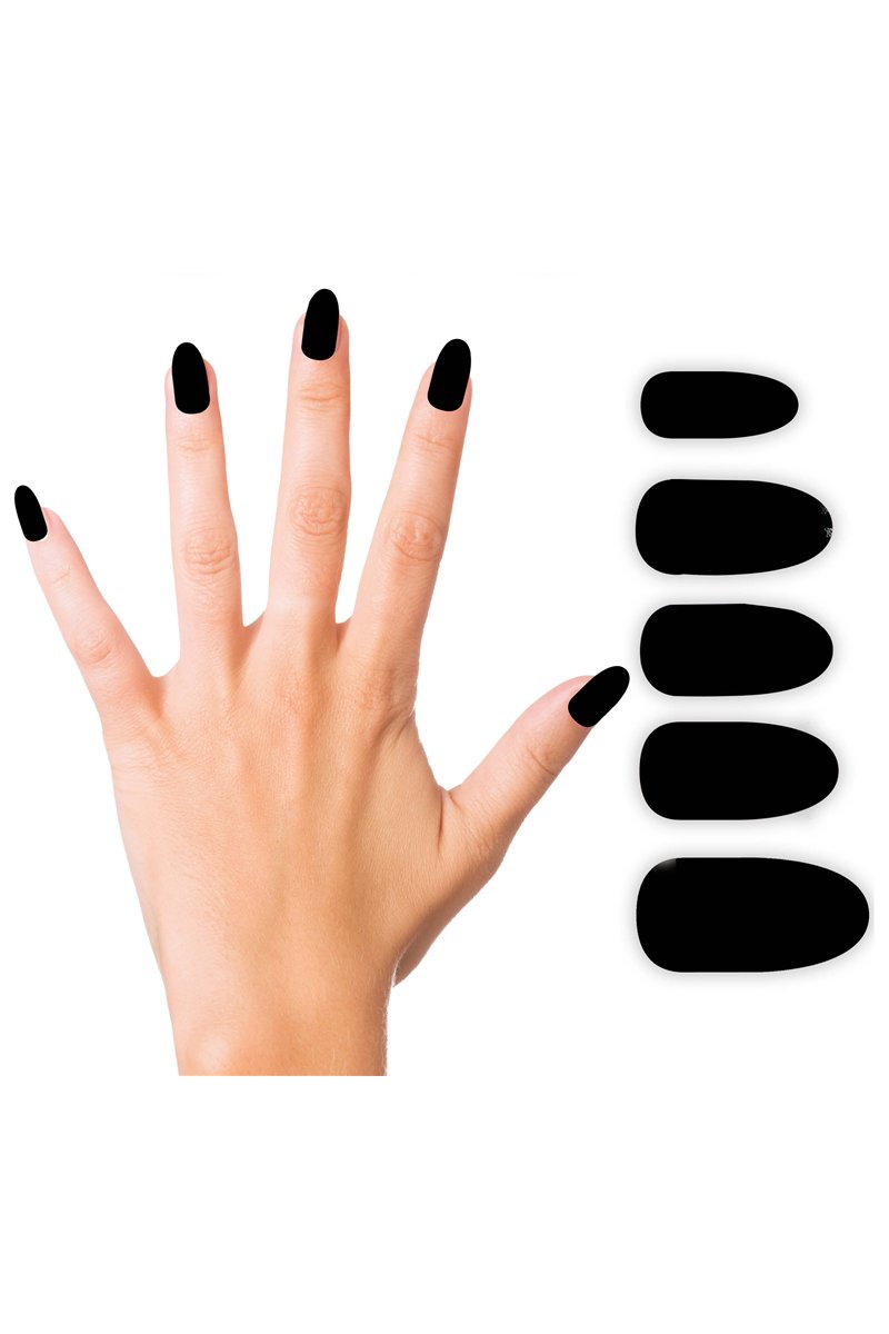 BLISTER 12 BLACK NAILS