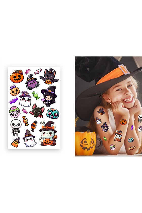 LITTLE MONSTERS TATTOO SHEET
