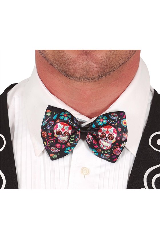 DAY OF THE DEAD BOW TIE