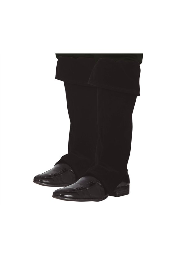 CHILDREN'S BLACK BOOT COVERS