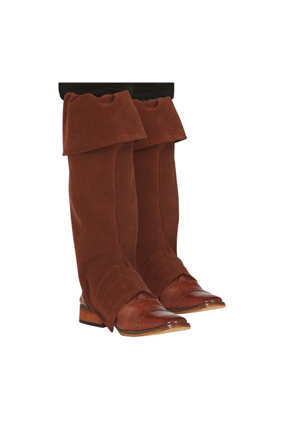 CHILDREN'S BROWN BOOT COVERS