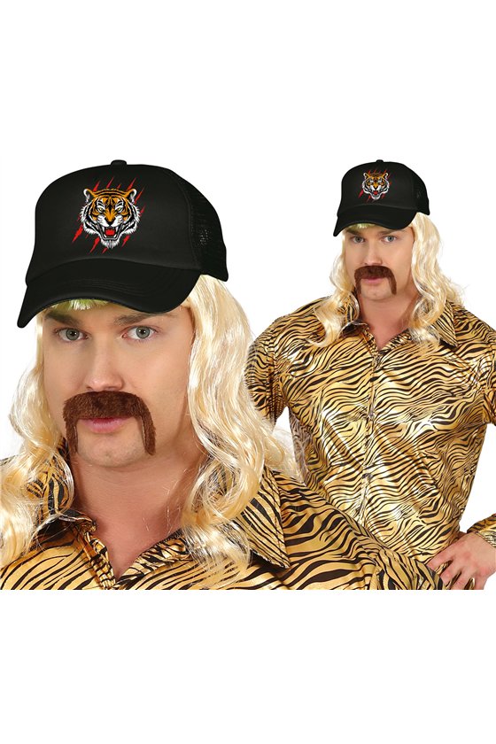 CAP AND SHIRT TIGER, ADULT, 52 -54 (L)