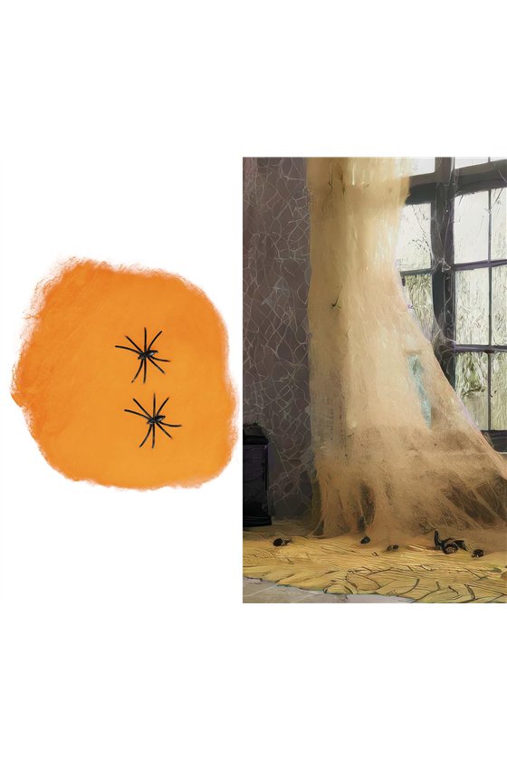 SPIDER WEB BAG, 60 GR., ORANGE
