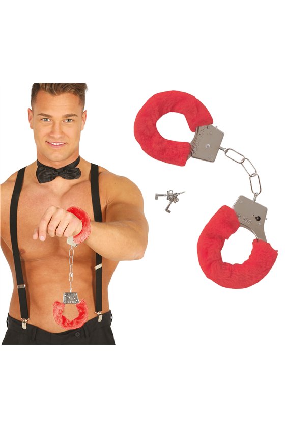 HANDCUFFS WITH RED VELVET