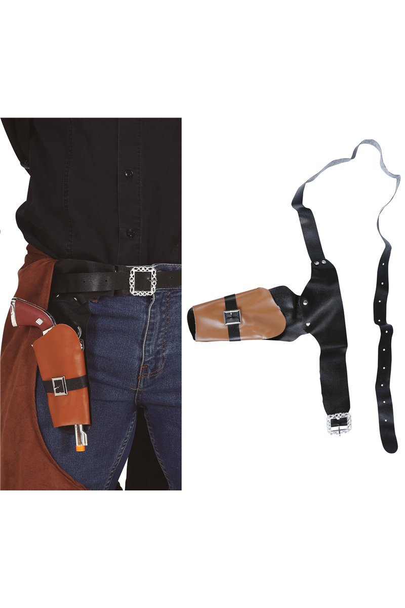 CARTRIDGE WITH PISTOL COWBOY 25 CMS
