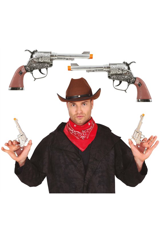 2 COWBOY PISTOL 25 CMS