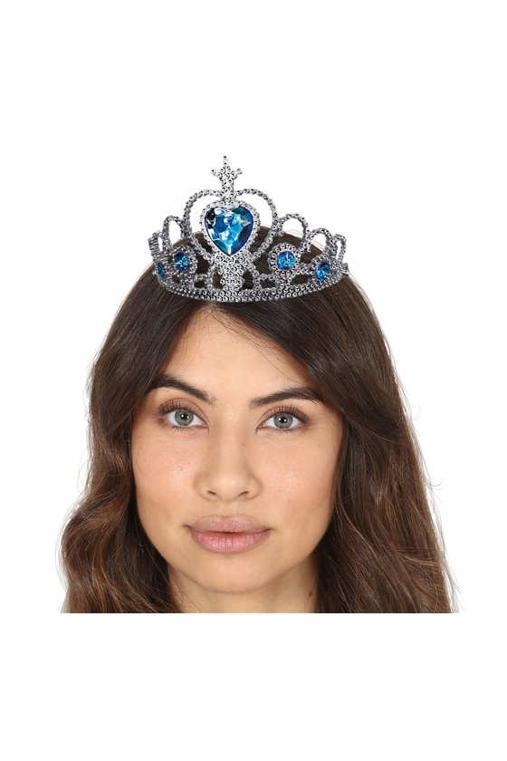 PRINCESS TIARA BLUE STONES