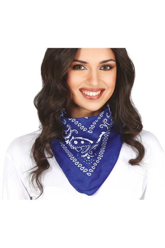 BLUE DENIM SCARF