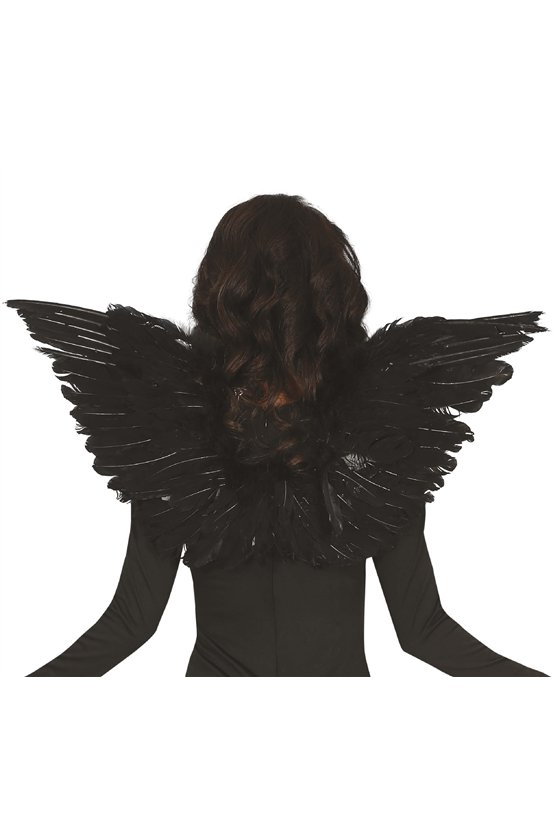 BLACK FEATHERS WINGS 62 CMS