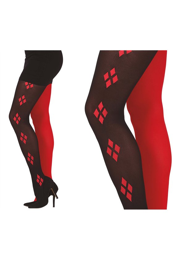 RED/BLACK ARLEQUIM COLLANTS FOR ADULTS