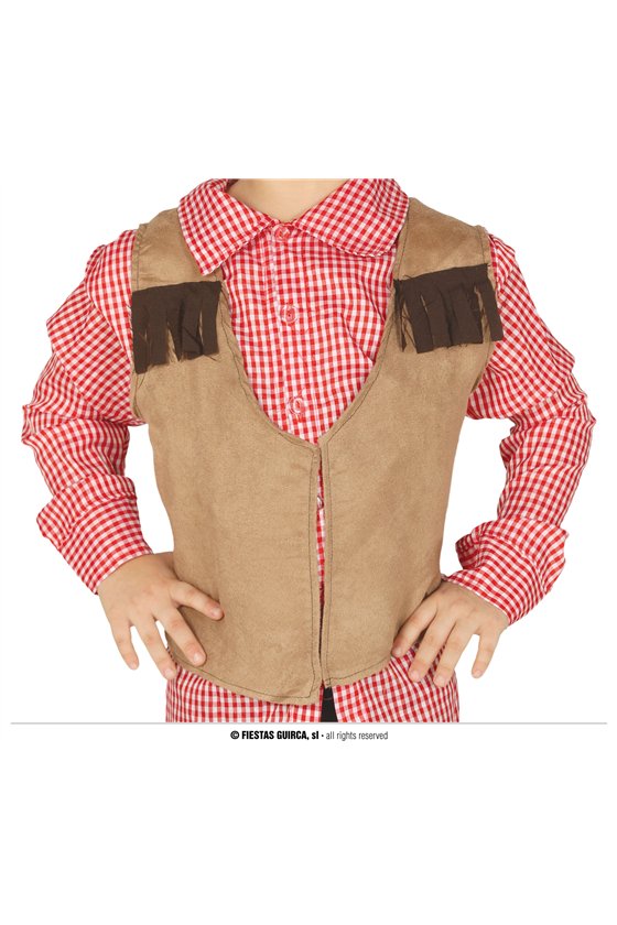 CHILD COWBOY WAISTCOAT
