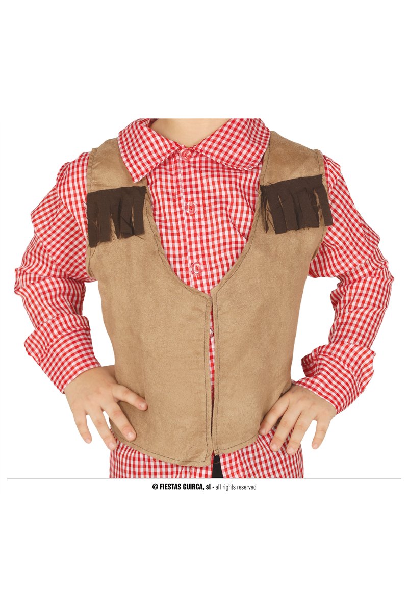 CHILD COWBOY WAISTCOAT