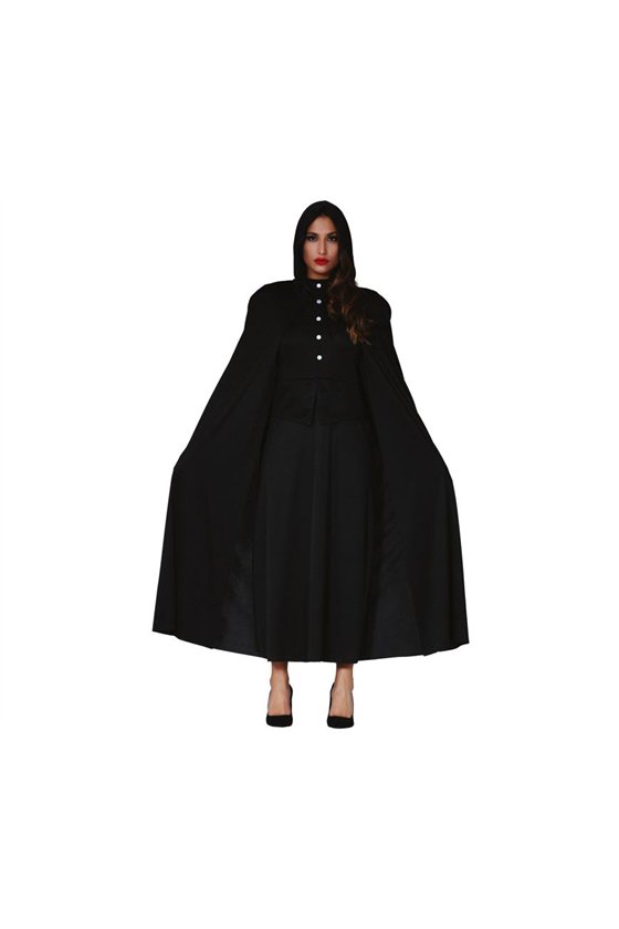 CAPE WITH HOOD, 135 CM