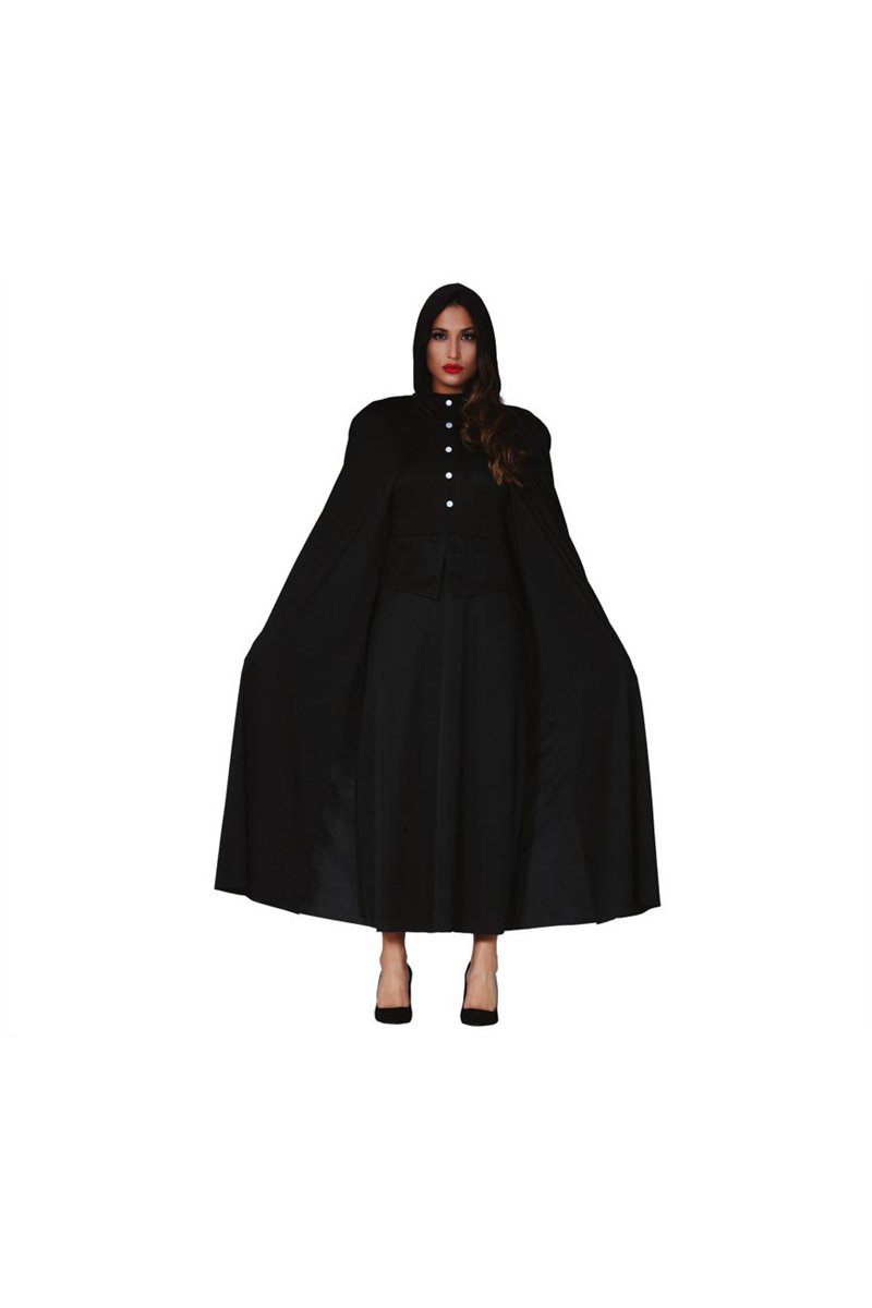 CAPE WITH HOOD, 135 CM