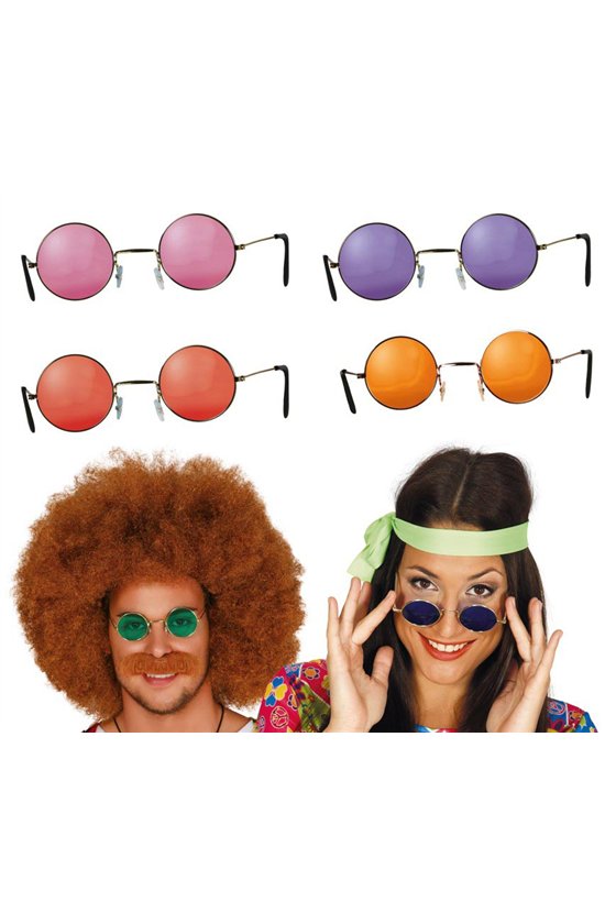 HIPPY GLASSES ASSORTED COLOURS