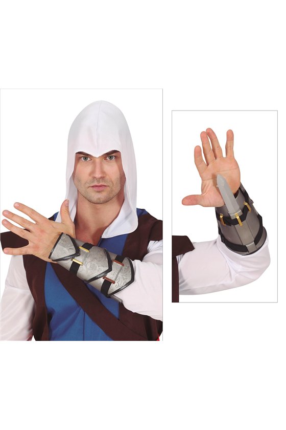 BRACELET WITH RETRACTABLE NINJA DAGGER, 30 CM
