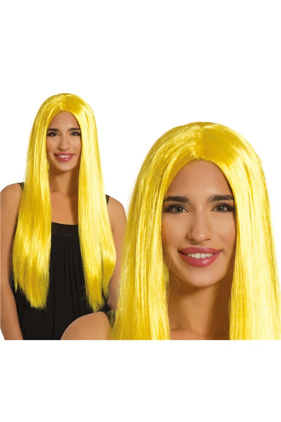 LONG YELLOW WIG