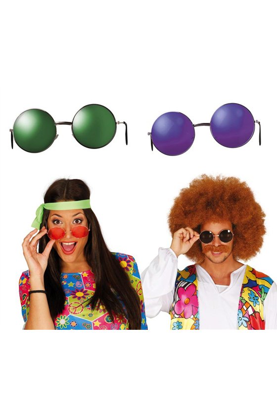 ASSORTED LARGE HIPPY GLASSES