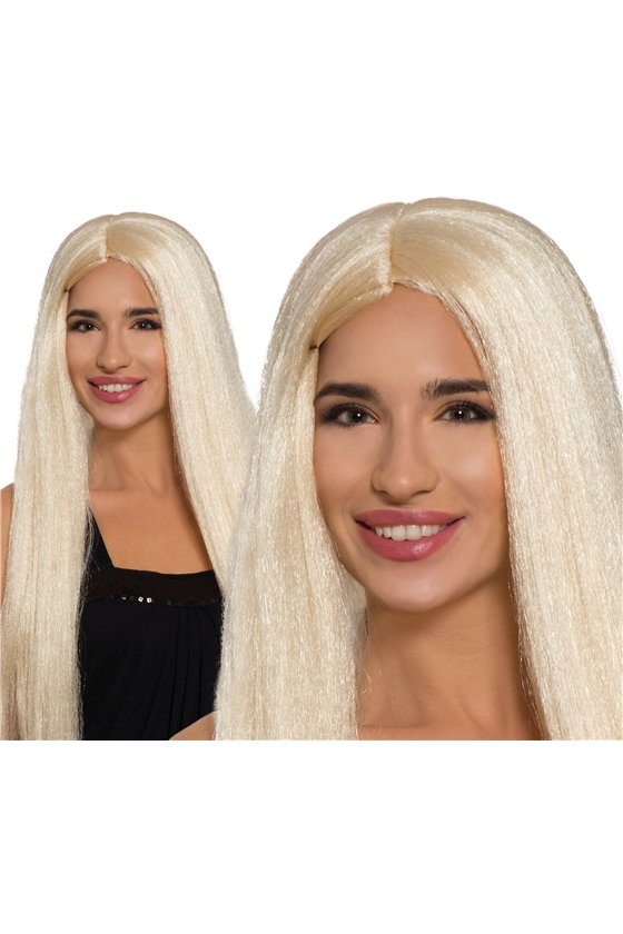 LONG BLOND WIG