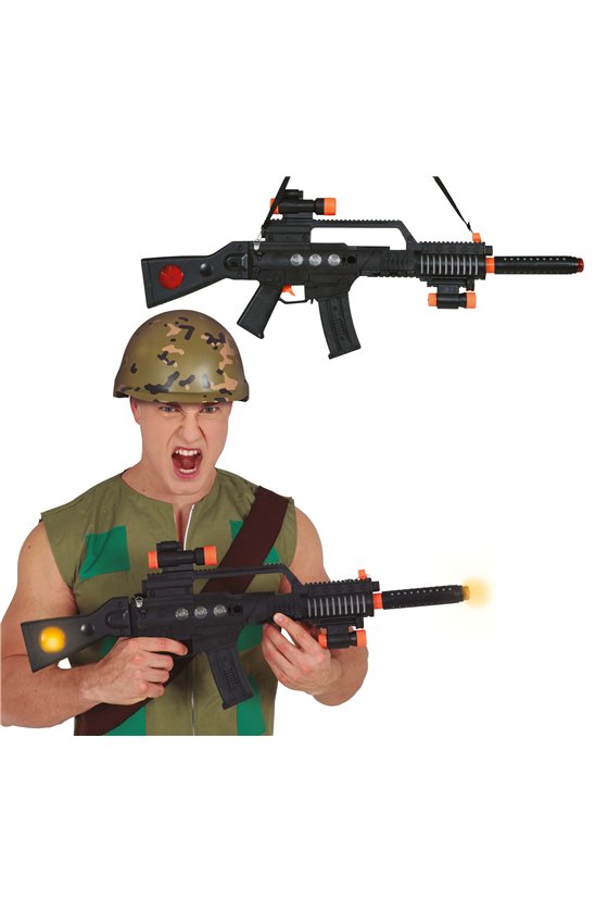 ASSASSIN RIFLE WITH LIGHT AND SOUND 70 CM