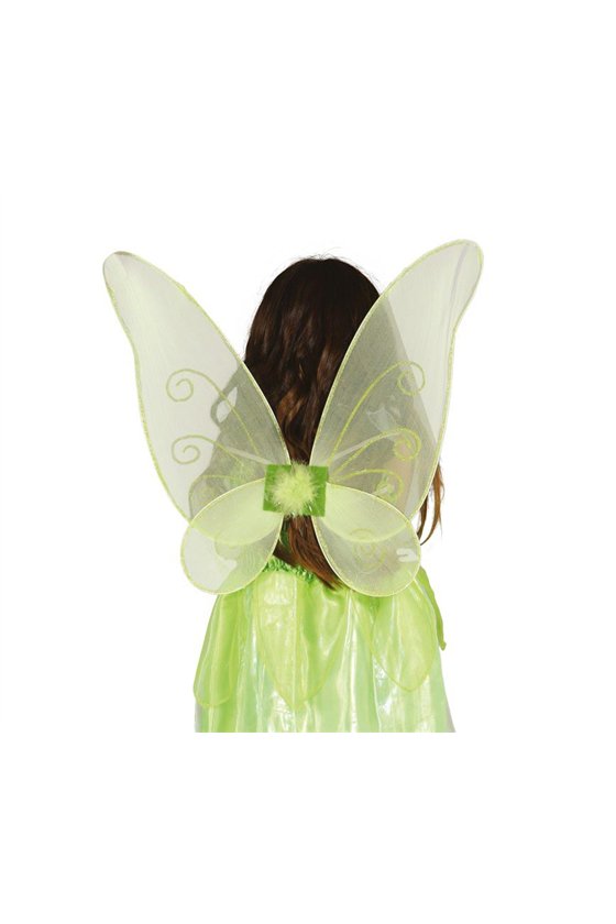 GREEN BUTTERFLY WINGS,  40X45 CM