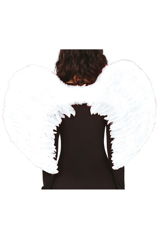 FEATHER WINGS WHITE 80X55 CMS