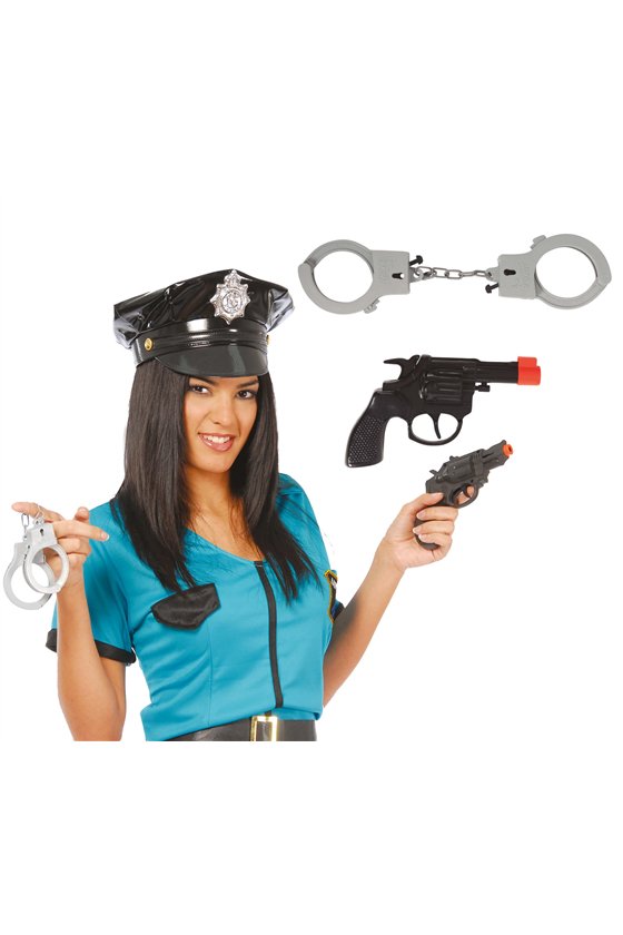 GUN WITH HANDCUFFS