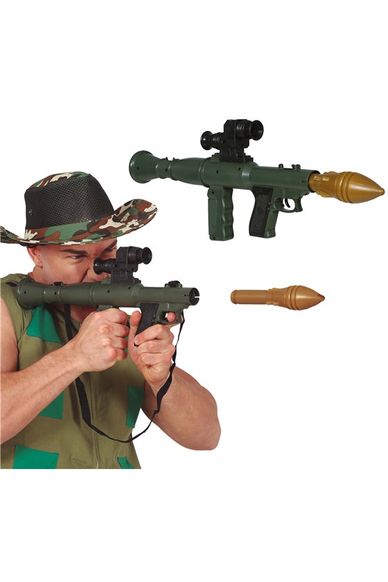 BAZOOKA 50 CM WITH 2 PROJECTILES