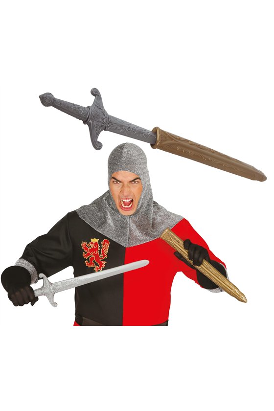 BARBARIAN SWORD WITH SHEATH, 51 CM