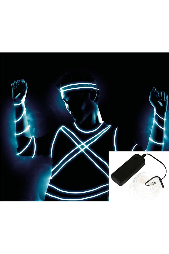 WHITE LED STRING WIRE, 5 M