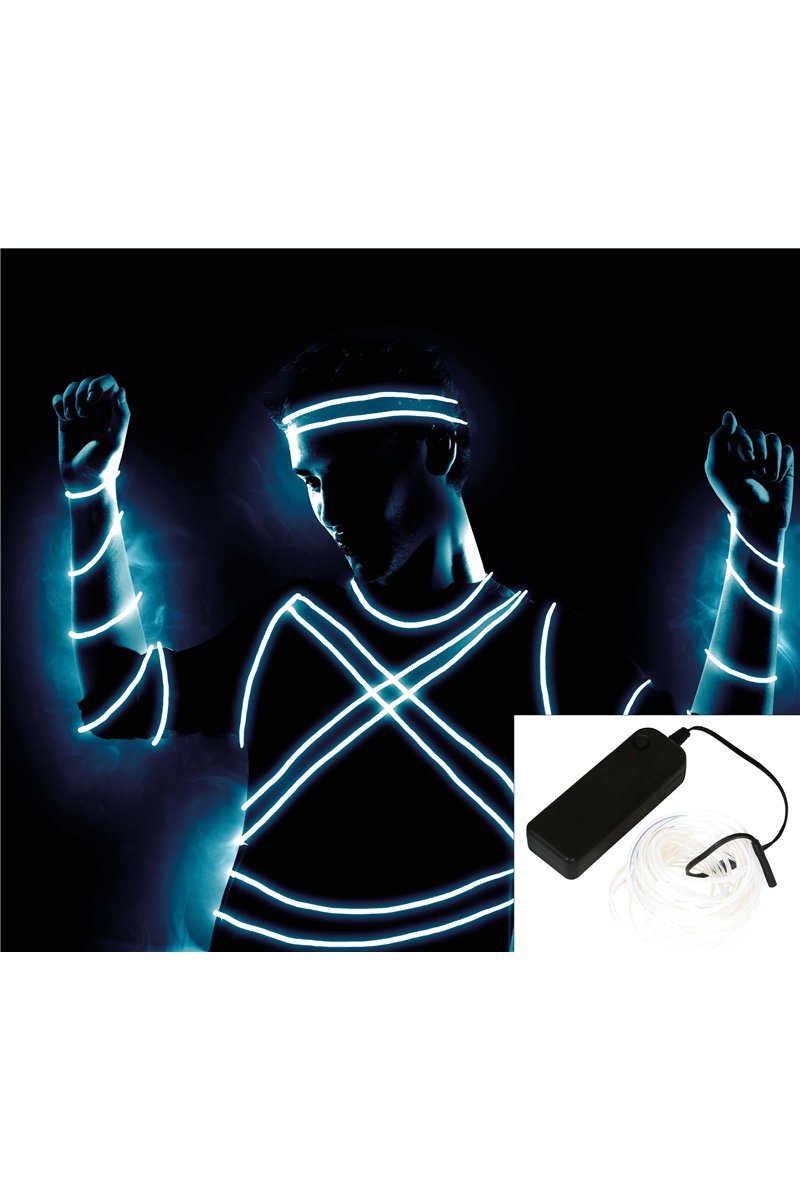 WHITE LED STRING WIRE, 5 M
