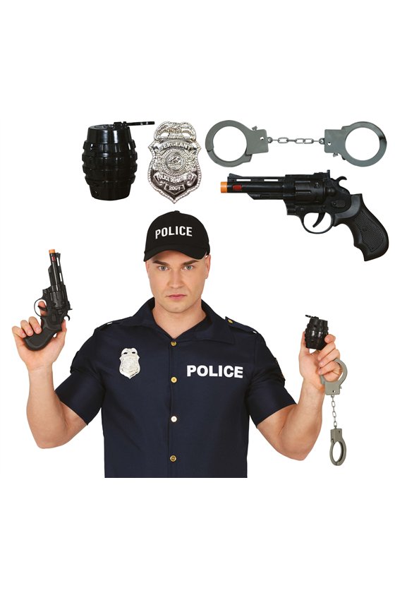 POLICE SET 4 PIECES