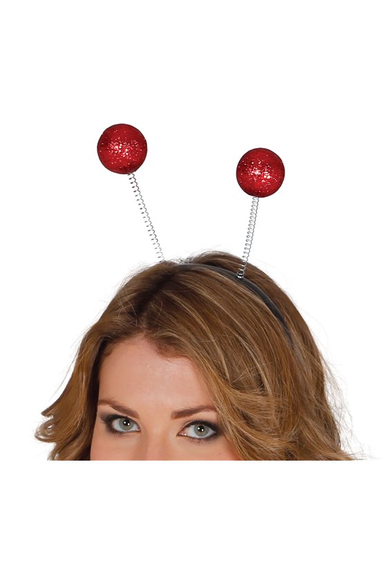 RED FROST BALL TIARA