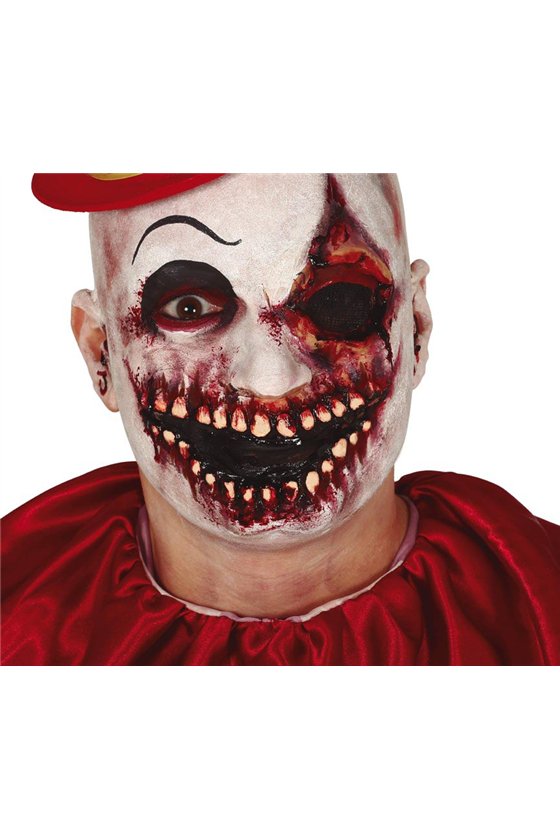 MOUTH SCAR WITH ADHESIVE TAPE 15 CM, LATEX