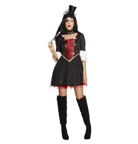 Fever Vampire Princess Costume, Black
