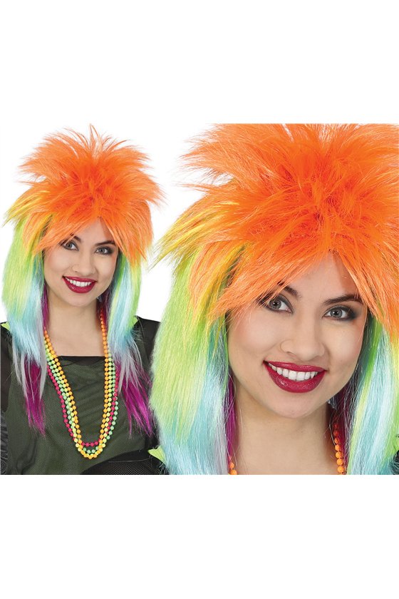 MULTICOLOR ROCK WIG (BOX CONTAINER)