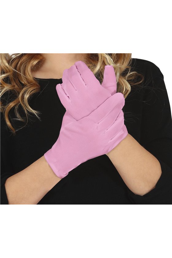 GLOVES, 17 CM, PINK, CHILDISH 