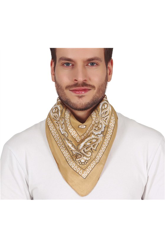 IVORY COWBOY SCARF