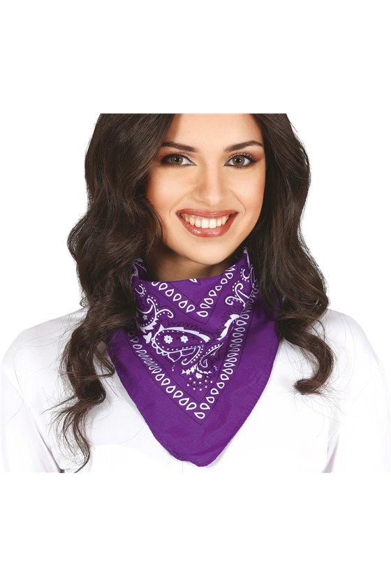 LILAC COWBOY SCARF