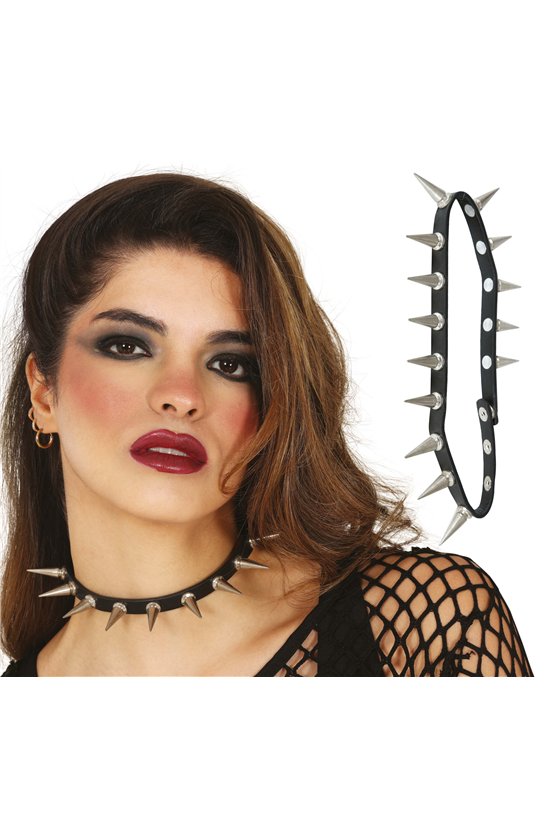PUNK STUD NECKLACE