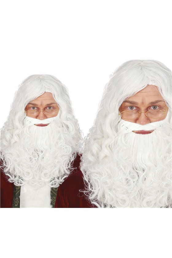 WIG WITH BEARD NOEL EXTRA (IN BOX)