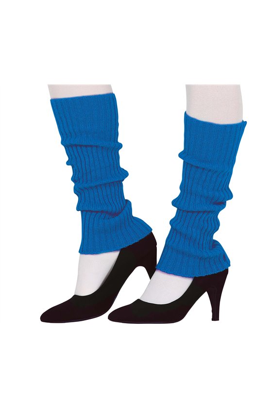 BLUE LEG WARMERS