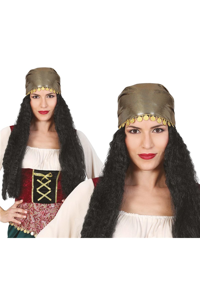 WIG WITH HEADSCARF (BOX CONTAINER)