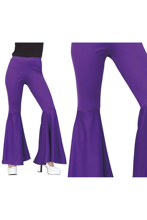 LILAC ELASTIC BELL PANTS, ADULT, 38 - 40 (M)